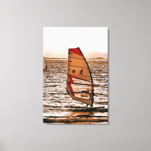 WINDSURFING CANVAS PRINT