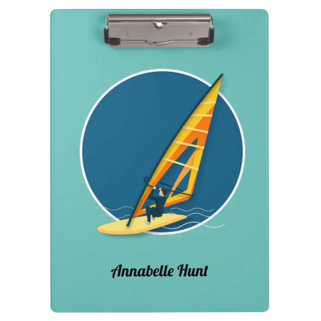 Windsurfing Clipboard (Front)