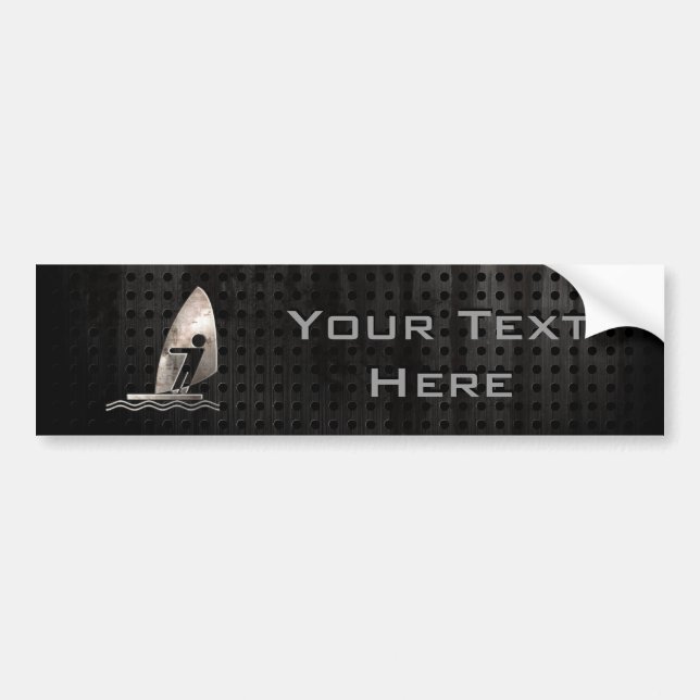 Windsurfing; Cool Bumper Sticker (Front)