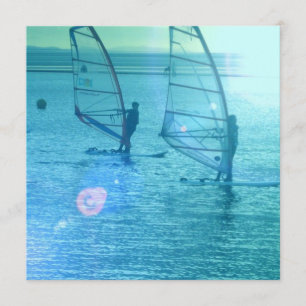 Windsurfing Design Invitation