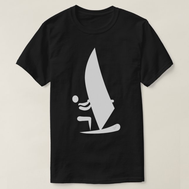 Windsurfing icon  T-Shirt (Design Front)