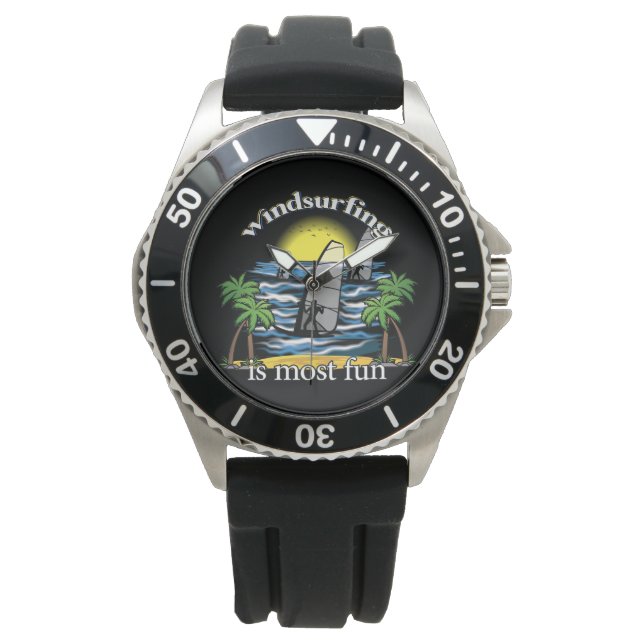Windsurfing Is Most Fun Watch (Front)