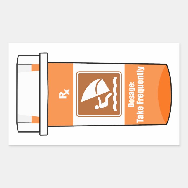 Windsurfing Is My Drug Sticker (Front)