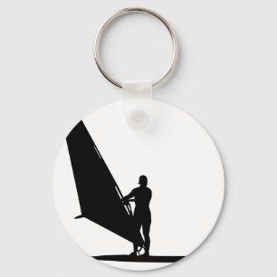 Windsurfing Keychain