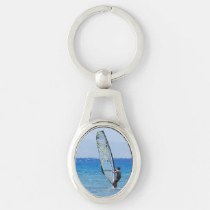 Windsurfing Keychain