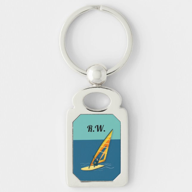 Windsurfing Keychain (Front)