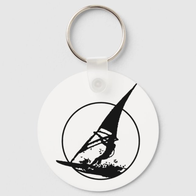 Windsurfing Keychain (Front)