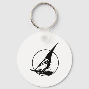Windsurfing Keychain