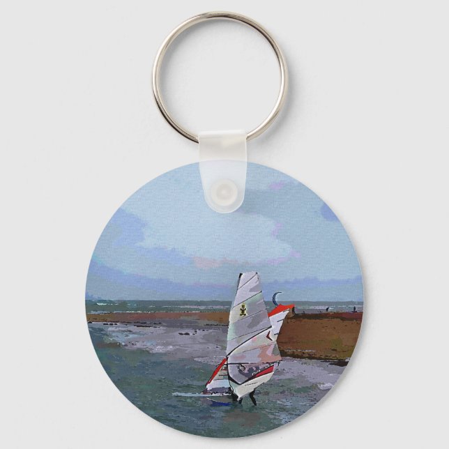 WINDSURFING KEYCHAIN (Front)