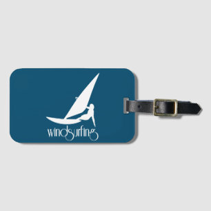 Windsurfing Luggage Tag