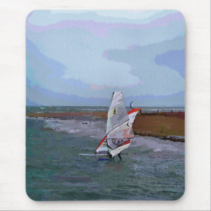 WINDSURFING MOUSE PAD
