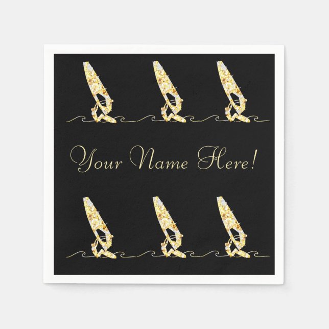 Windsurfing  napkin (Front)