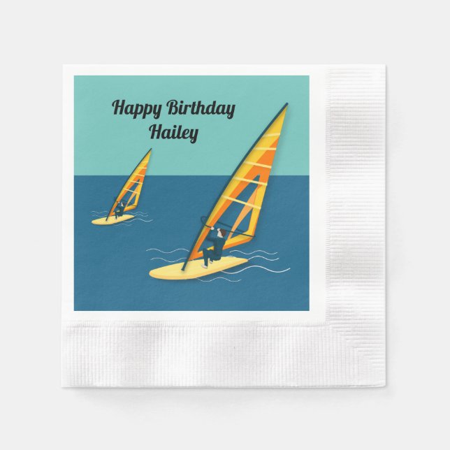 Windsurfing Napkin (Front)