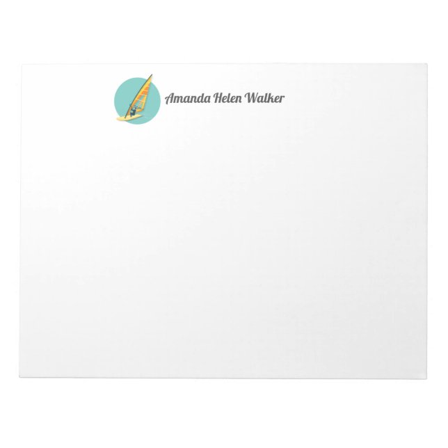 Windsurfing Notepad (Front)