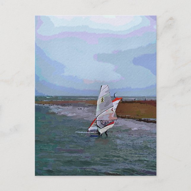 WINDSURFING POSTCARD (Front)