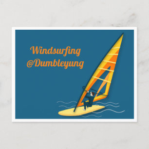 Windsurfing Postcard