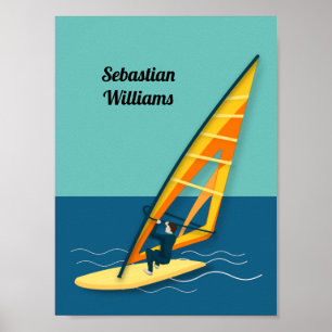 Windsurfing Poster