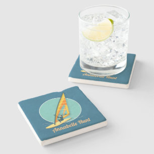 Windsurfing Stone Coaster