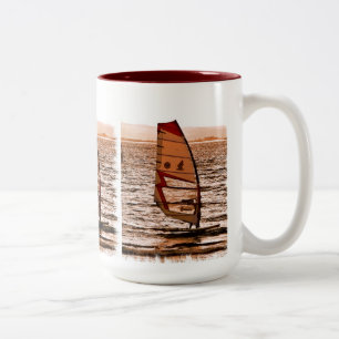 WINDSURFING Two-Tone COFFEE MUG