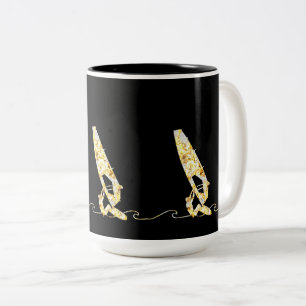 WINDSURFING Two-Tone COFFEE MUG