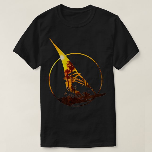 Windsurfing  Windsurfer Sail s for Men  T-Shirt (Design Front)