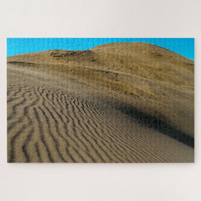 Windswept Dune Hanford Dunes Washington Jigsaw Puzzle (Horizontal)