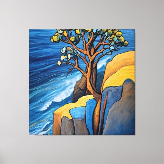 Windswept Serenity Canvas Print (Front)