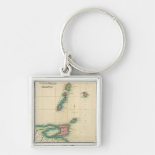 Windward Islands Keychain