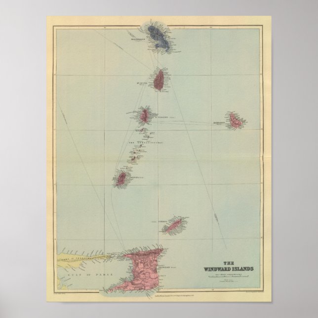 Windward Islands Poster (Front)