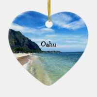 Windward Oahu Beach Ornament