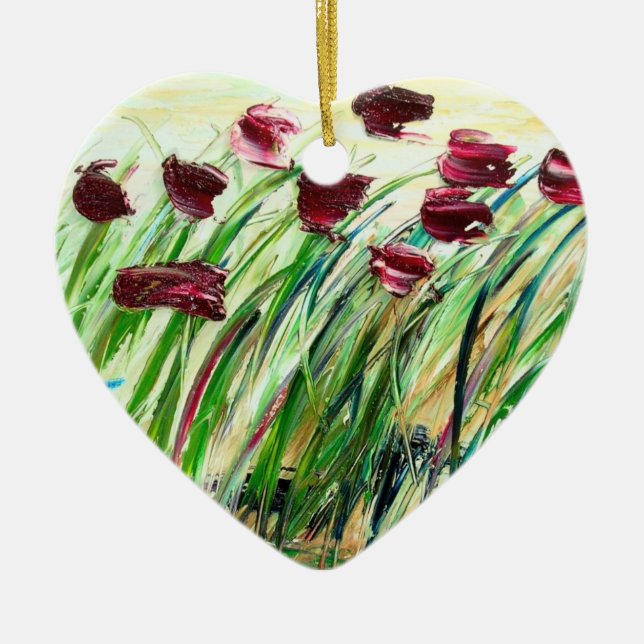Windy Ceramic Ornament (Front)
