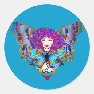 Windy Classic Round Sticker