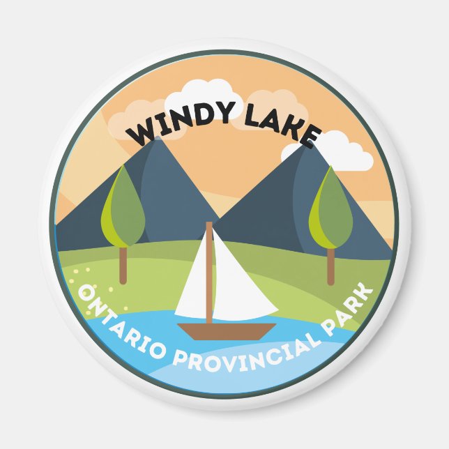 Windy Lake Ontario Provincial Park Magnet (Front)
