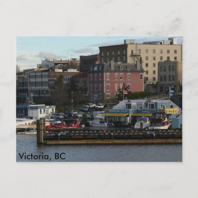 Windy Road Victoria, BC Carte postale (Devant)