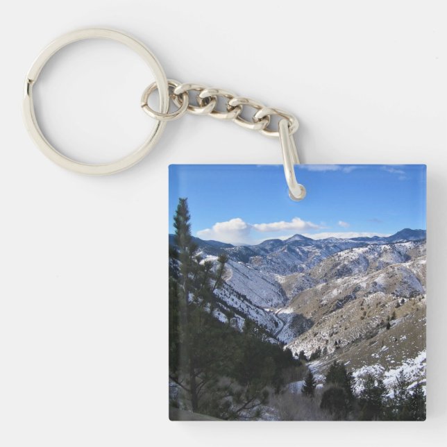 Windy Saddle Park, Golden, Colorado Keychain (Front)