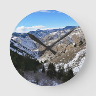 Windy Saddle Park, Golden, Colorado Round Clock