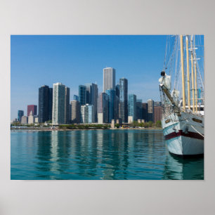 Windy Sailing Poster