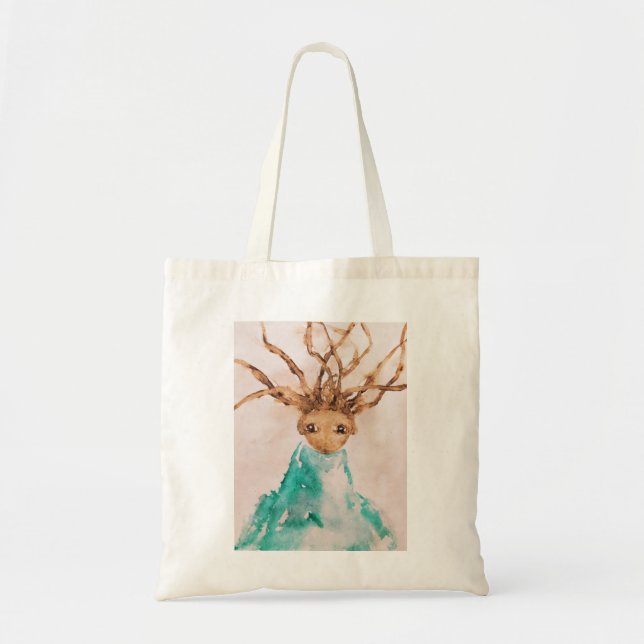Windy weather tote bag (Front)