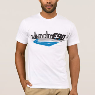 windycity e90 full logo - light shirt - Customized