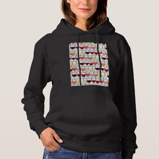 Wine  106 hoodie (Front)