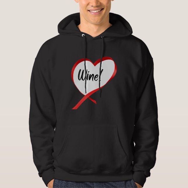 Wine  9 hoodie (Front)