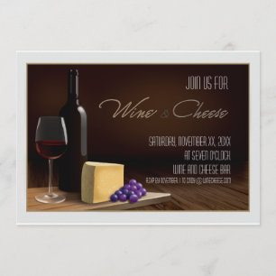 Wine and Cheese Party Invite
