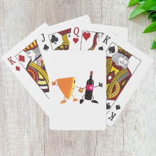 Wine And Cheese Playing Cards