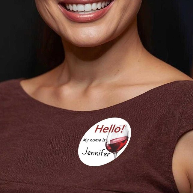 Wine and Cheese tasting event Classic Round Sticker (Creator Uploaded)