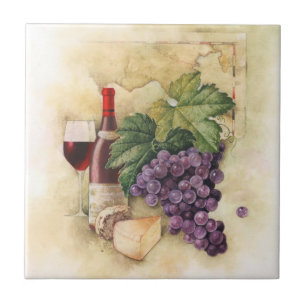 Wine and Cheese Tile