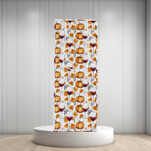 Wine and Pumpkins Watercolor Autumn  Gift Bag
