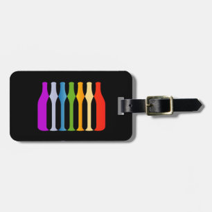 Wine Background Luggage Tag
