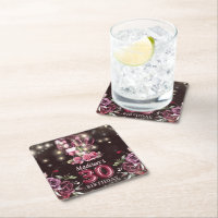 Wine & Balloons 30th Birthday Personalized