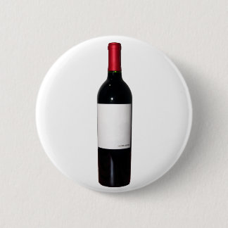 Wine Bottle (Blank Label) Button