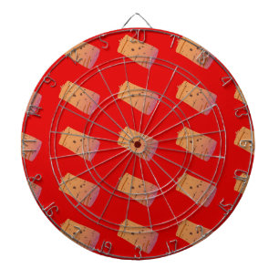 Wine Bottle Cork Seamless Background Dartboard